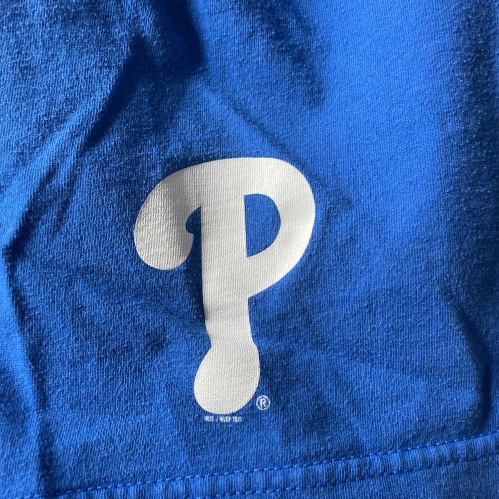 Nike Phillies Blue 'Fightin' Phils' T-Shirt - Picture 4 of 5